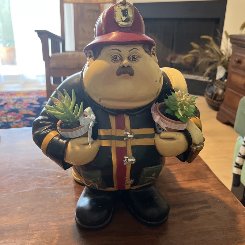 Fireman Composite Heroic Large Heavy 14 x 9 x 8”