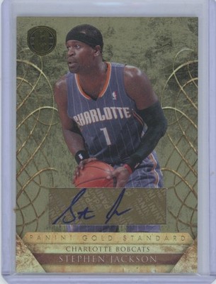 2010-11 Panini Gold Standard Stephen Jackson Auto /299 - FREE SHIPPING