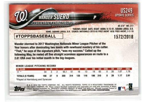 2018 Topps Baseball (Gold Parallels /2018: Series 1, 2, Update) - Multi-Discount - Picture 85 of 91
