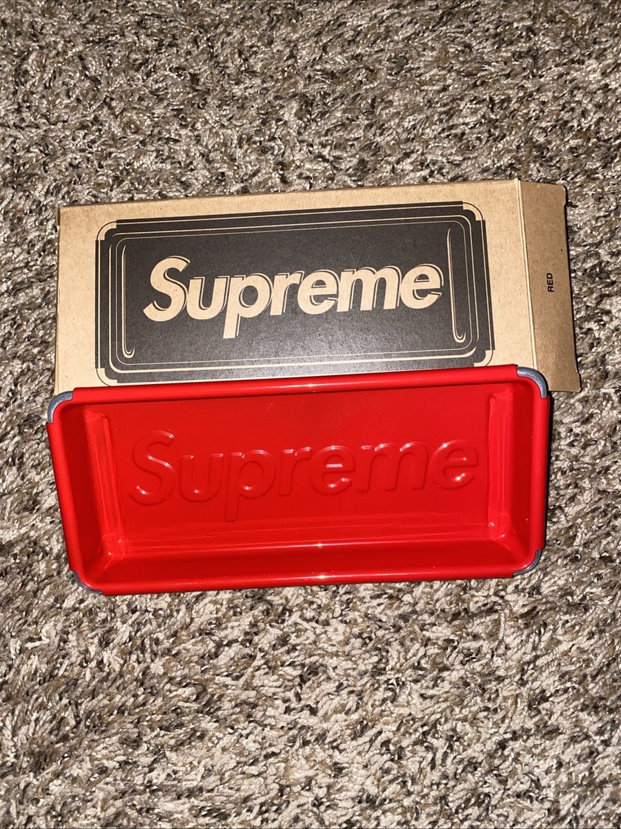 Supreme Dulton Tray Brand New In Box in Color Red SS23A60 | eBay