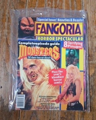 Fangoria Horror Spectacular 2 1990 Monsters Episode Guide Jeffrey Combs Chucky
