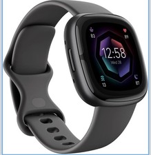 Fitbit Sense 2 Advanced Health Fitness Smartwatch Shadow Grey/Graphite Aluminum