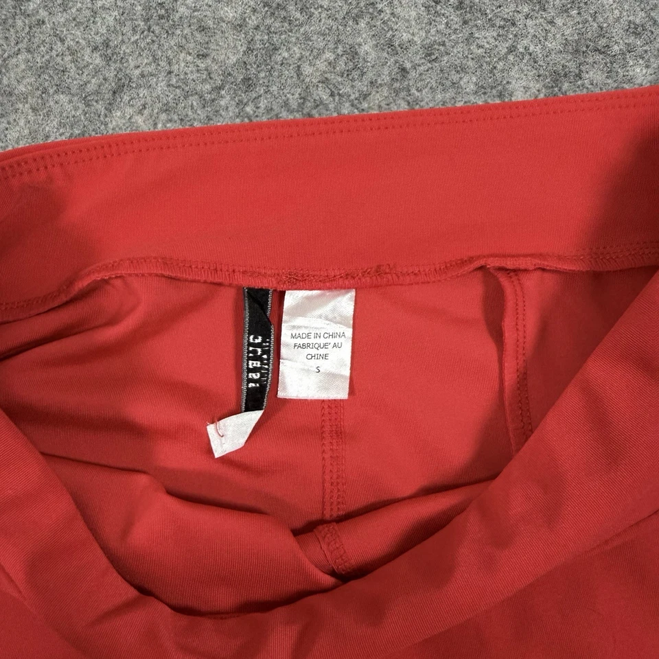 Legging Guess Activewear elástico con logotipo para mujer talla pequeña (se ajusta realmente a W25xL27) rojo Foto 4 de 4