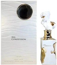 Lattafa Her Confession Eau de Parfum Spray for Women 3.4 Oz BRAND NEW