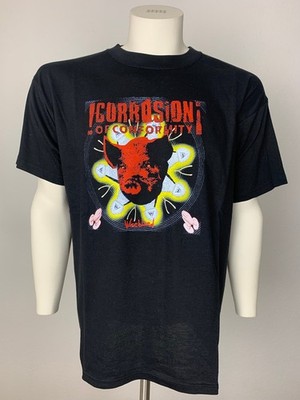 New Wiseblood Corrosion Of Conformity Band Shirt Black All Size HL074