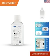 500 mL 0.9 Normal Saline Solution - Ultra-Filtered Sterile Quality for Research