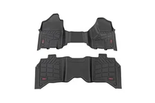 Rough Country Sure-Fit Floor Mats for Ram 2500/3500 (2019-2024) Crew Cab with...
