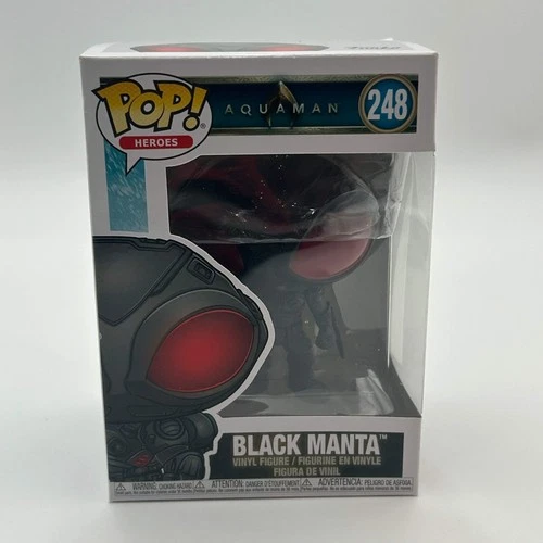 Funko Pop Aquaman #248 Black Manta Collectible Figure New In Box