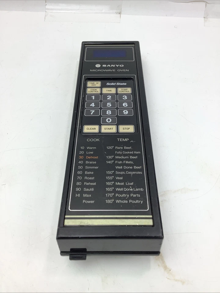 Panel Horno Microondas Sanyo Original EM2521A con Placa de Control Envío Gratis Foto 3 de 4