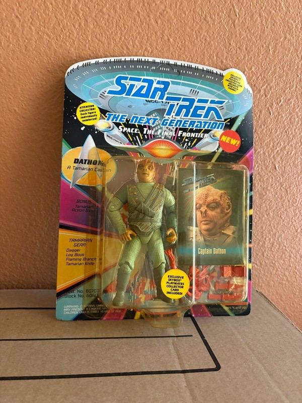 Vtg Dathon Asst#6070 St#6060 Star Trek TNG Playmates 1993 NIB