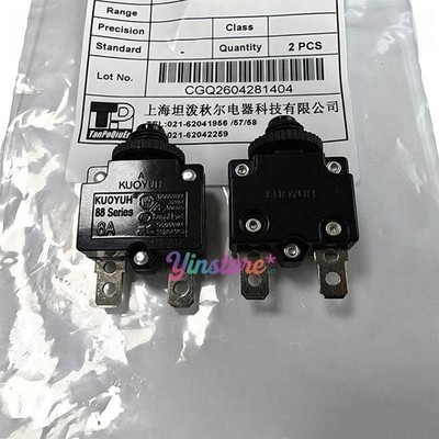 2Pcs/Lot New 88 Series 6A Circuit Breaker Overload Protector 125/250VAC *lj