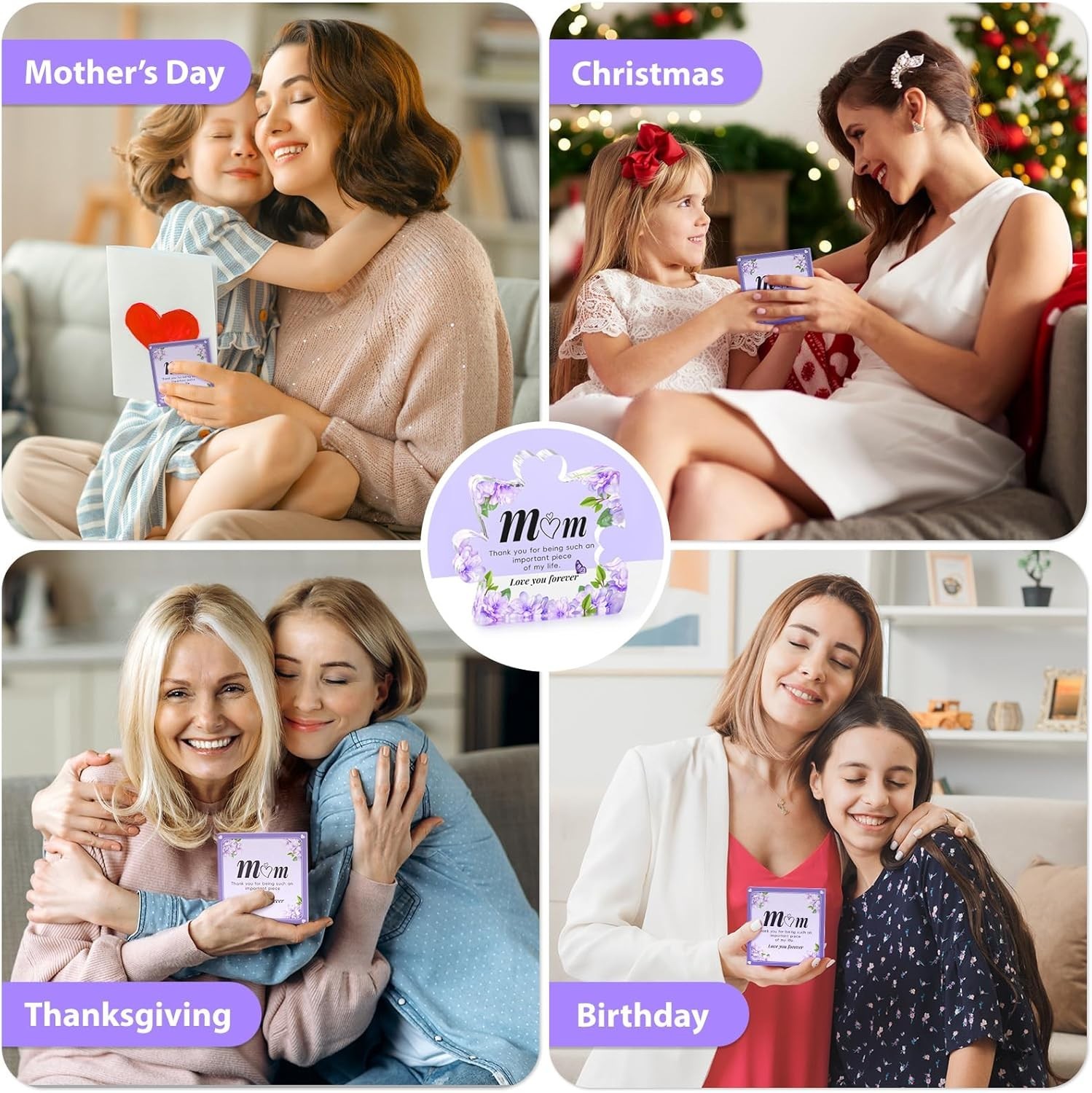 Gifts for Mom, Mothers Day from Husband Daughter Son, Birthday Women Wife Gifts