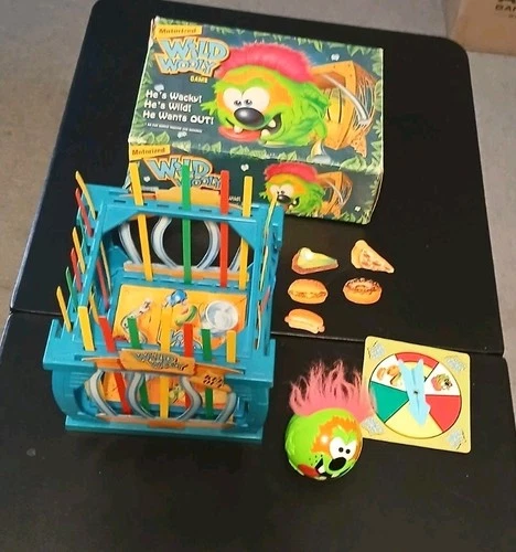 Wild Wooly Game Parker Brothers Motorized No.40334 Vintage 1994 Vintage Toy Game