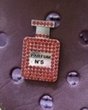 Bling CC No. 5, Jewel, Perfume Shoe Charm