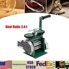 85mm Manual Rolling Mill Machine,Wire Flat Pattern Sheet Metal Jewelry Tool
