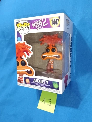 Anxiety Funko Pop 1447 Disney Pixar Inside Out 2 with Protector