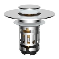 Universal Bathroom Sink Plug Stopper Pop-Up Drain Filter Wash Basin Core Bounce