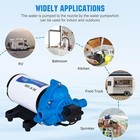 Automatic 110 Volt Water Pump - 4 GPM, Ideal for RV, Food Truck & Irrigation