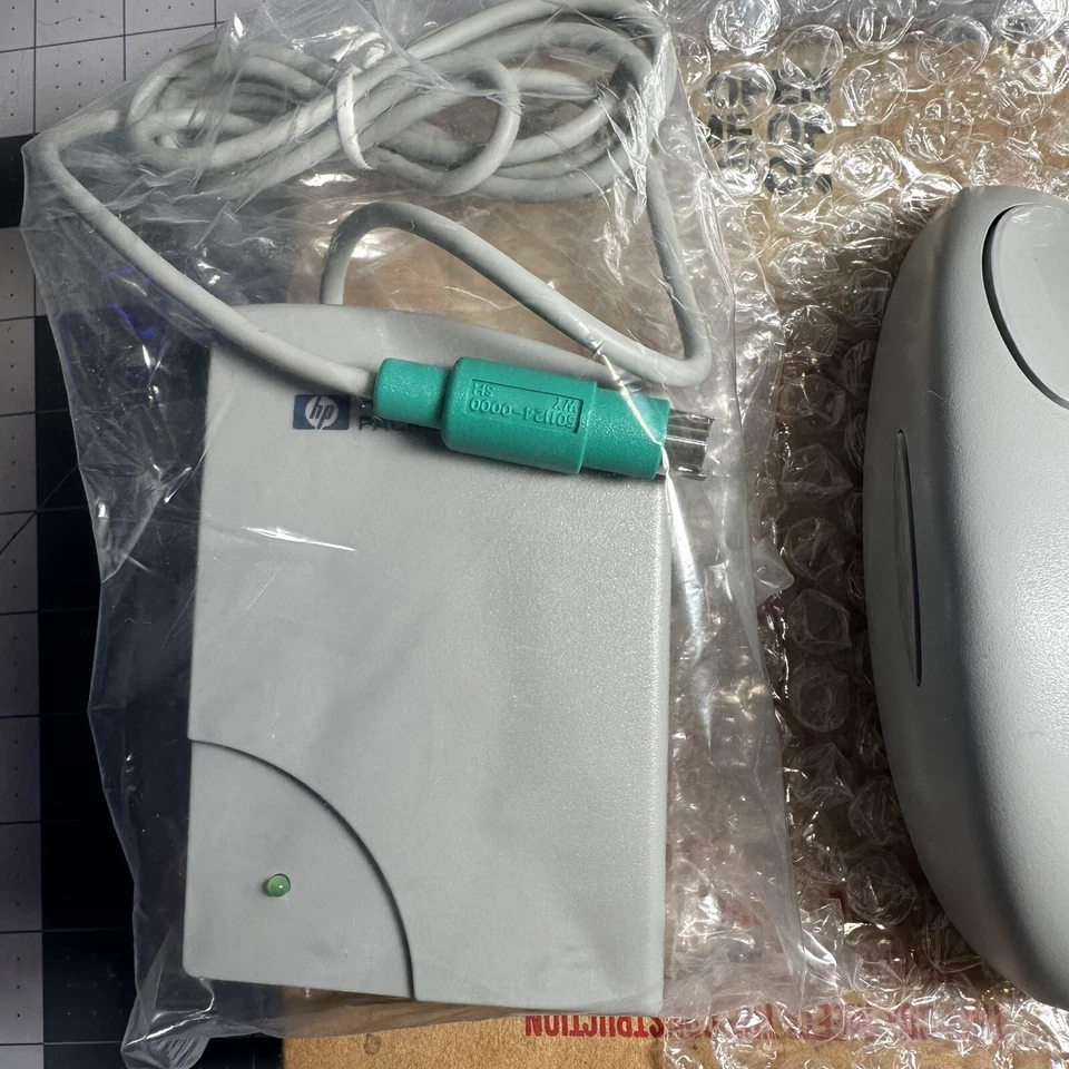 Hewlett Packard HP Cordless MouseMan Pro Mouse + Receiver M-RC44 - NEW RETRO PC - Image 4 of 4