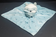 Gerber Modern Moments Blue Raccoon w/Mushroom Print Lovey Security Blanket Plush
