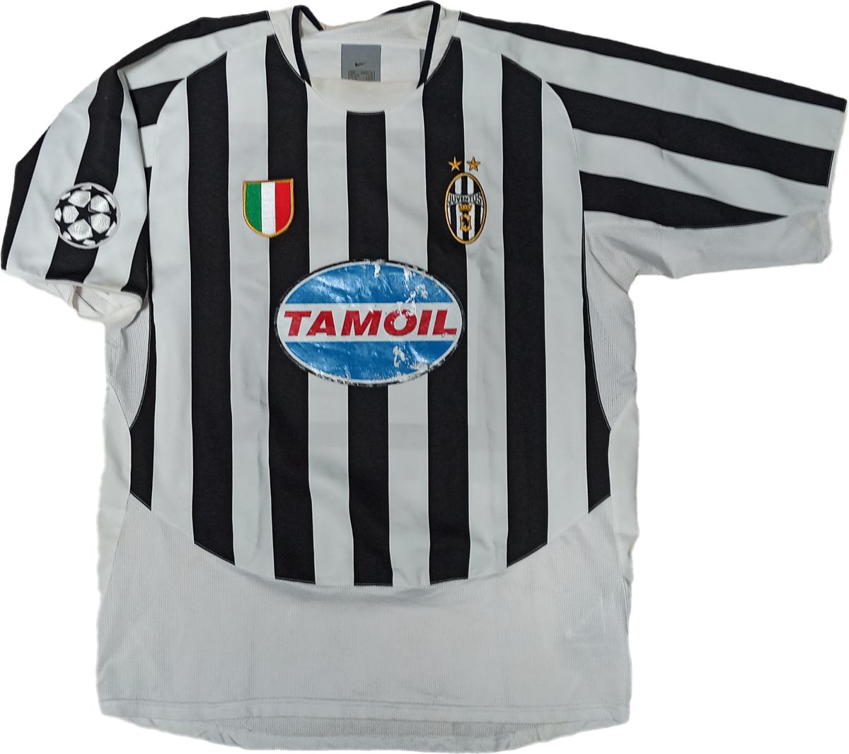 maglia juventus match worn vintage DEL PIERO Champions
