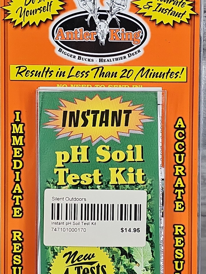 Antler King PH Soil Test Kit Do it Yourself Results in 20 minutes eBay