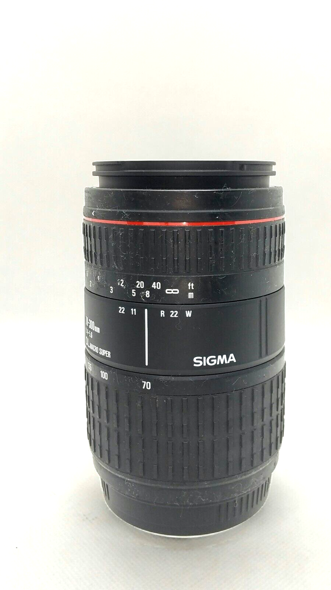 DL Macro Super Lens for Nikon-AF Camera Sigma 70-300mm F4-5.6 From