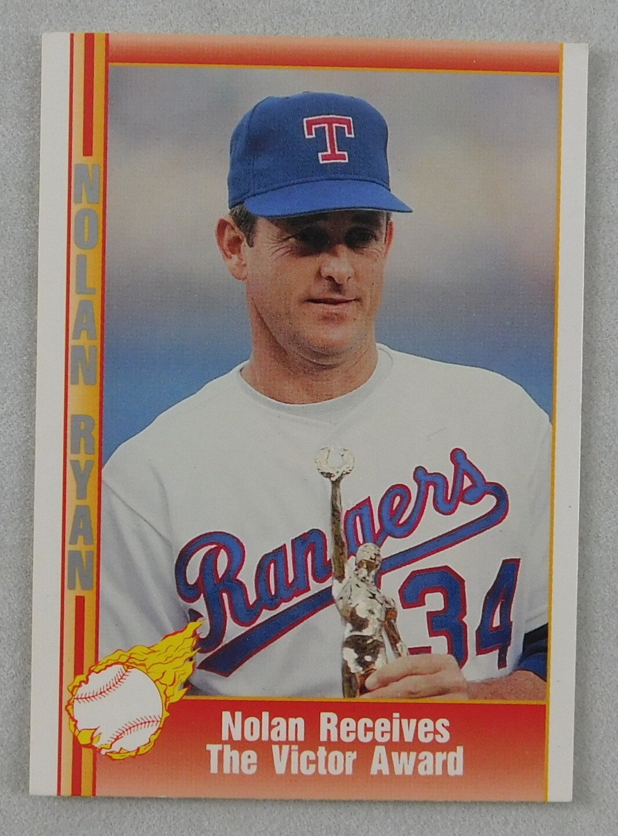 Victor - Ryan Nolan Ryan Baseball Trading Card Pacific 1991 Texas Rangers