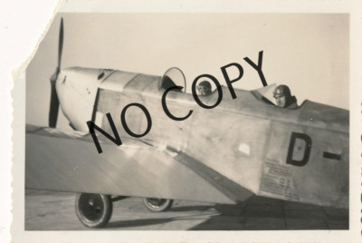 Foto Flugzeug Klemm Flugzeug mit Argus Motor beim Start  X101