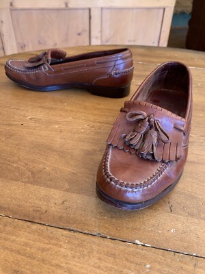 05092● CALEE LOAFER TYPE LEATHER SHOES 9 Cole Haan Tan Kiltie Tassel Loafers 9.5 M | eBay