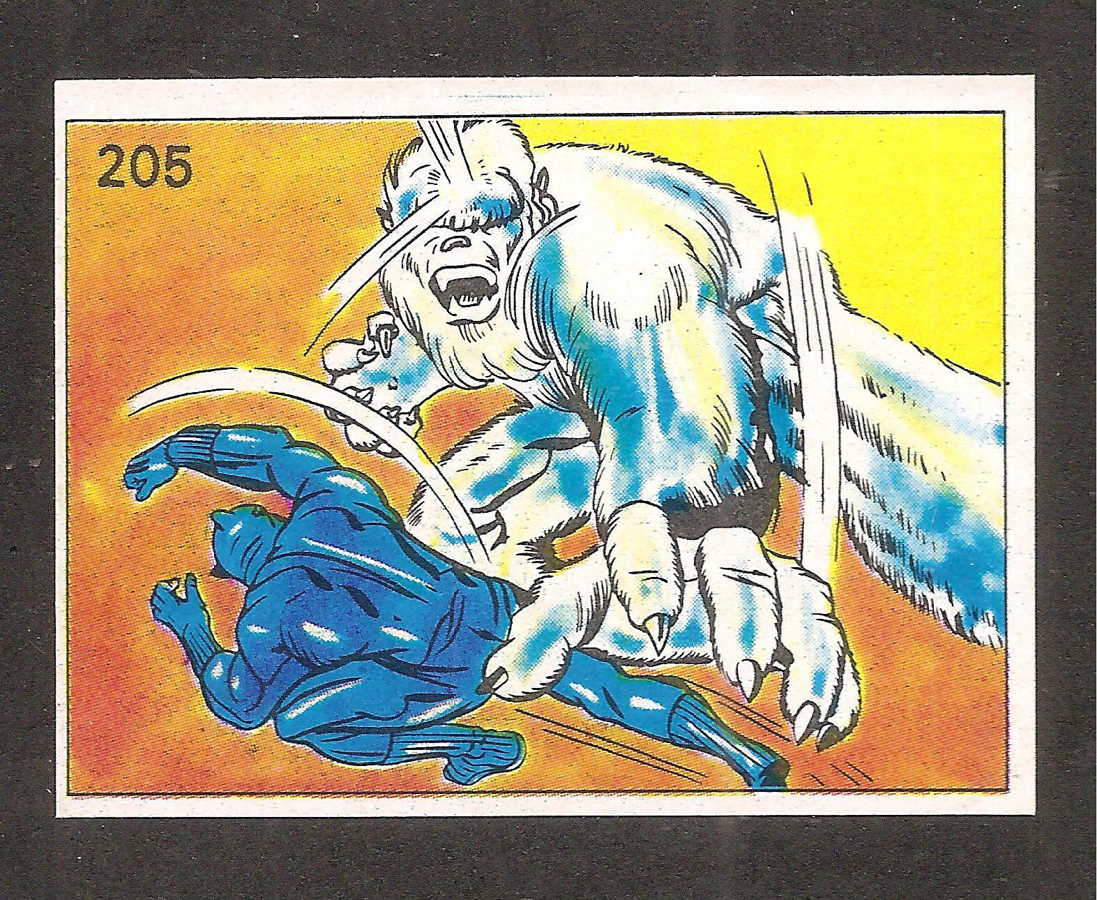 1980 Marvel Super Heroes Venezuela Sticker Black Panther #205 Venezuelan RARE
