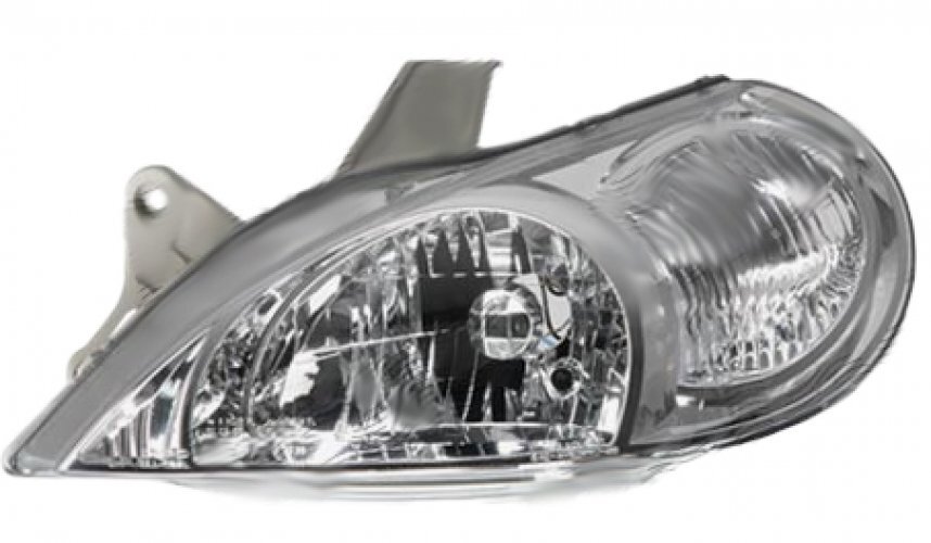 Phare avant gauche pour Kia Rio 2000-2002 bloc optique chrome premium