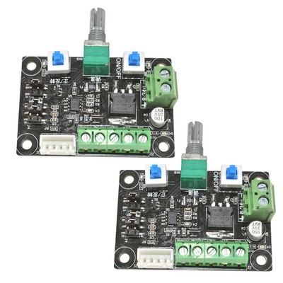 2PCS DC 12-24V Stepper Motor Driver PWM Pulse Signal Generator Speed Controller