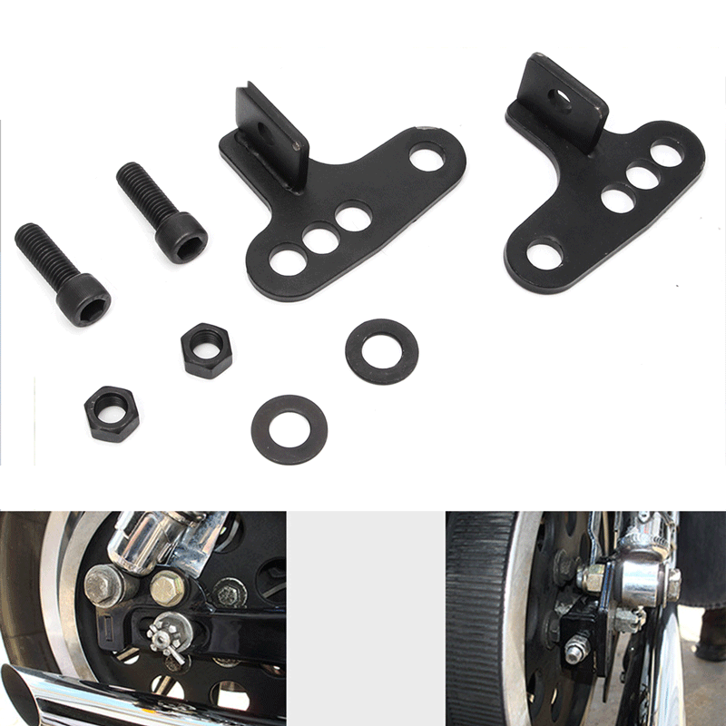 1"-3" Adjustable Rear Lowering Kit For Harley Touring Bikes 2002-2016 (Street Glide, Road King, Etc.)