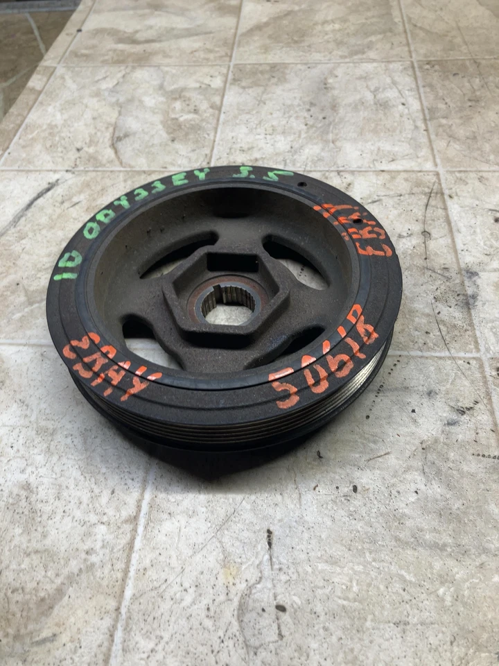 Equilibrador armónico Honda Pilot 08-17 Odyssey 10-12 Crosstour 2009-2015 3,5 L OEM Foto 2 de 4