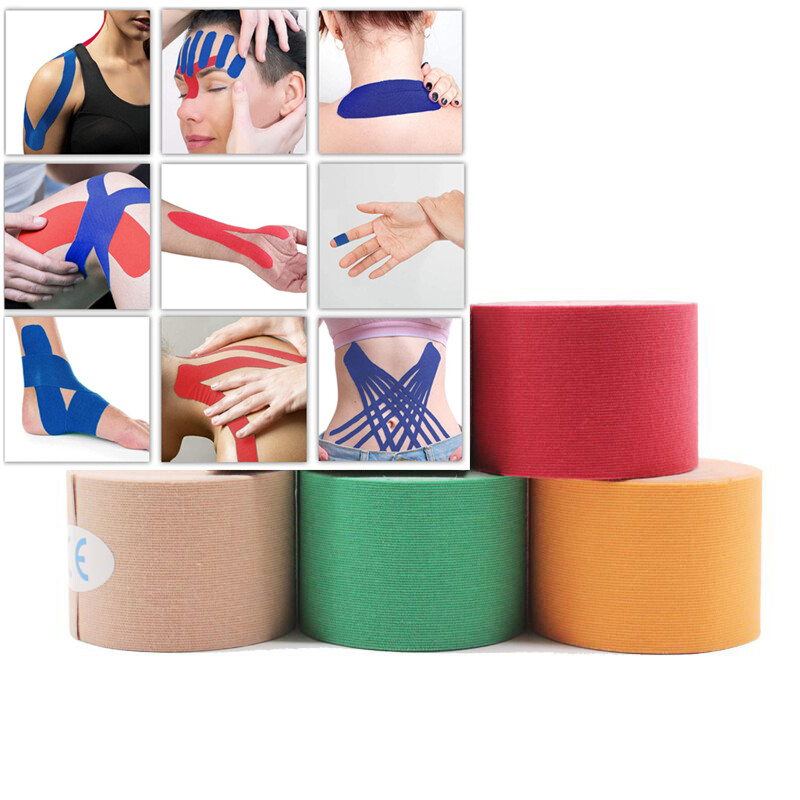 Flexible Kinesiology Tape Designed To Reduce Muscle Fatigue And Prevent