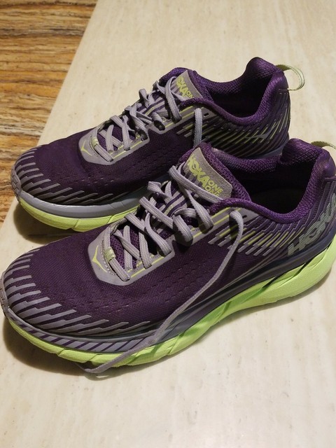 hoka purple shoes