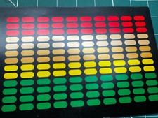 5 COLOUR EQ    FLASHING T SHIRT  SOUND ACTIVATED LED PANEL.   3Z. SEE VIDEO