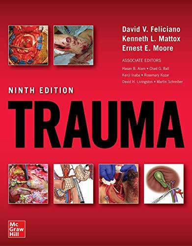 Trauma, Ninth Edition. Moore, Feliciano, Mattox 9781260143348 Free Shipping** - Image 4