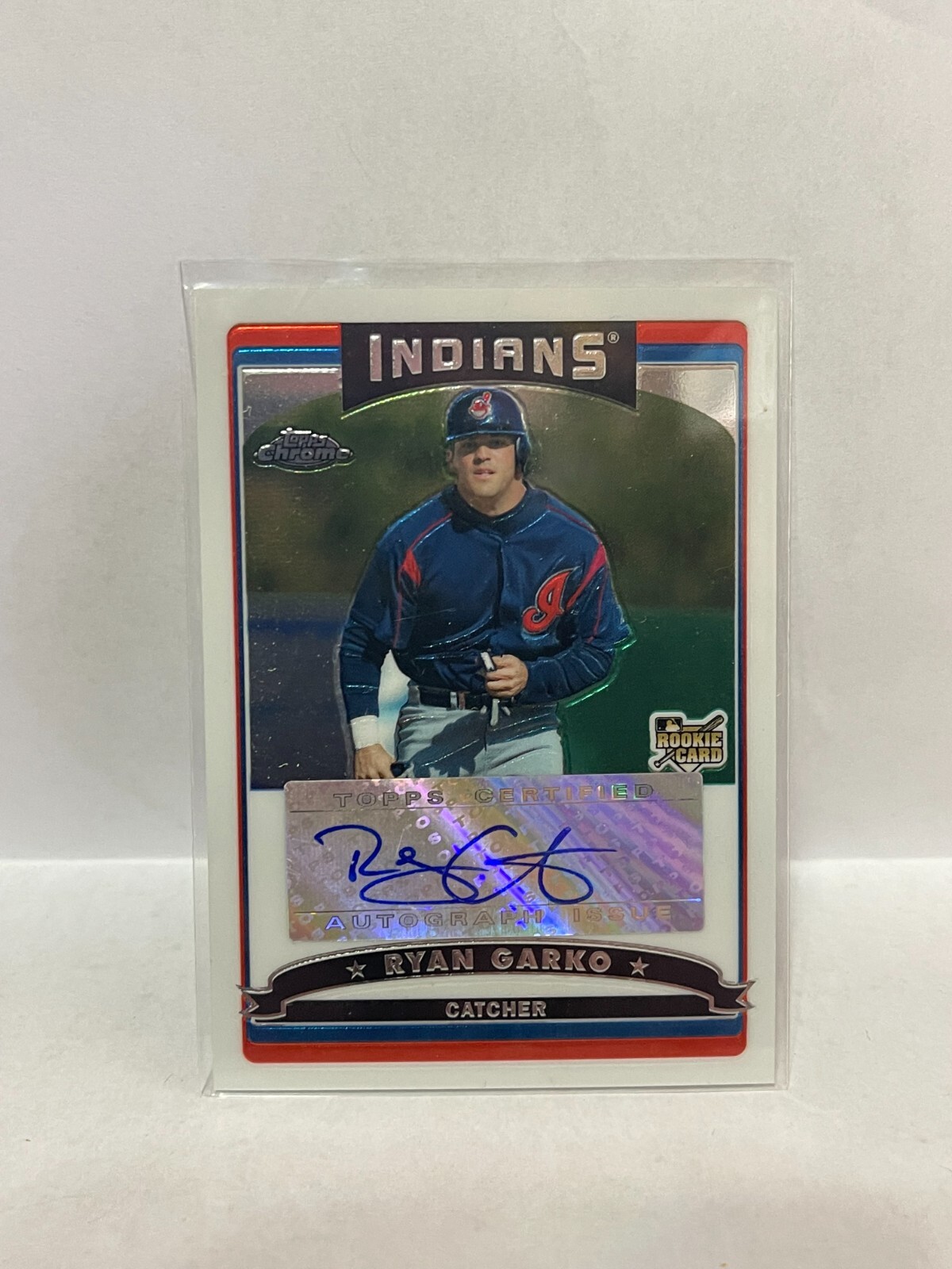 2006 Topps Chrome #331 Ryan Garko AU (RC)