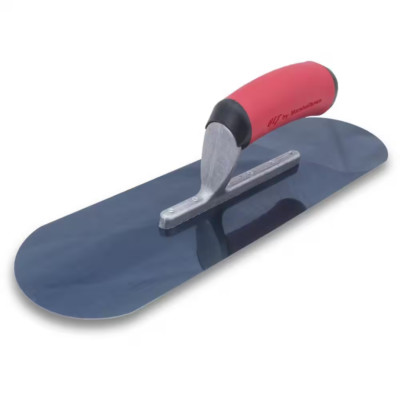 Marshalltown Trowel Concrete Finishing Tool Rounded Blade End Steel 14 X 4 inch