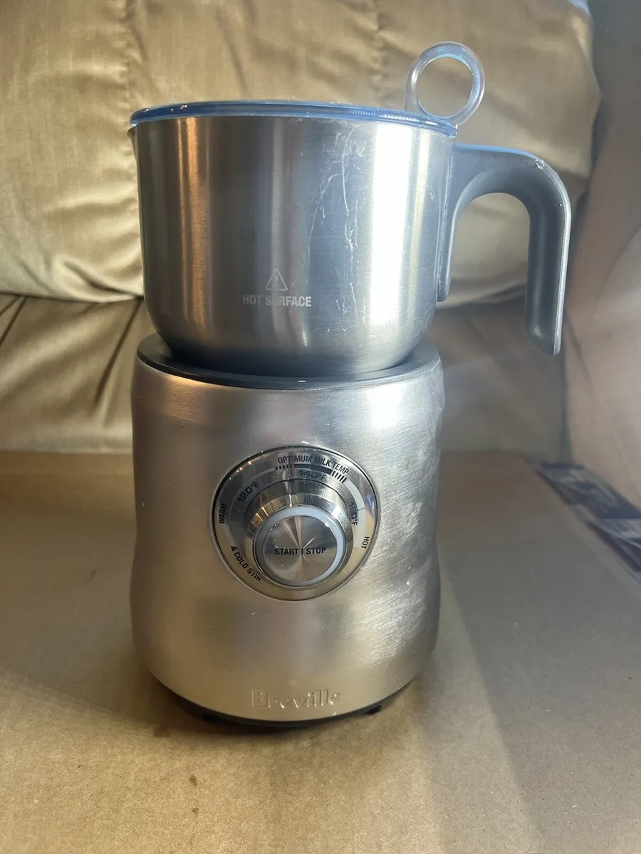 Breville The Milk Cafe BMF600XL Milk Frother Stainless Steel NEW