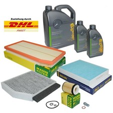 Filterkit Mercedes C-Klasse W205 C160 C180 C200 C300 mit 7L Original 229.51 5W30 Filterkit Mercedes C-Klasse W205 C160 C180 C200 C300 mit 7L Original 229.51 5W30