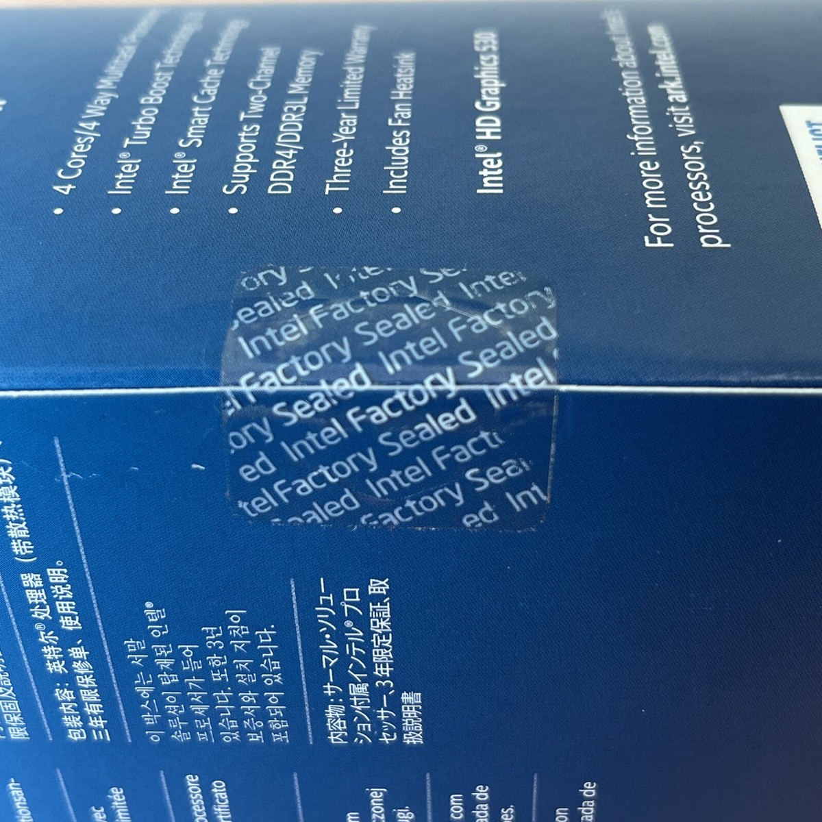 NEW SEALED- Intel Core i5 6500 3.2GHz 6MB Cache Quad-Core NEW SEALED- Intel Core i5 6500 3.2GHz 6MB Cache Quad-Core