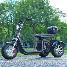 Adult Electric Tricycle 60V20AH 3000W Powerful Motor 18 Inch Fat Tire Scooter