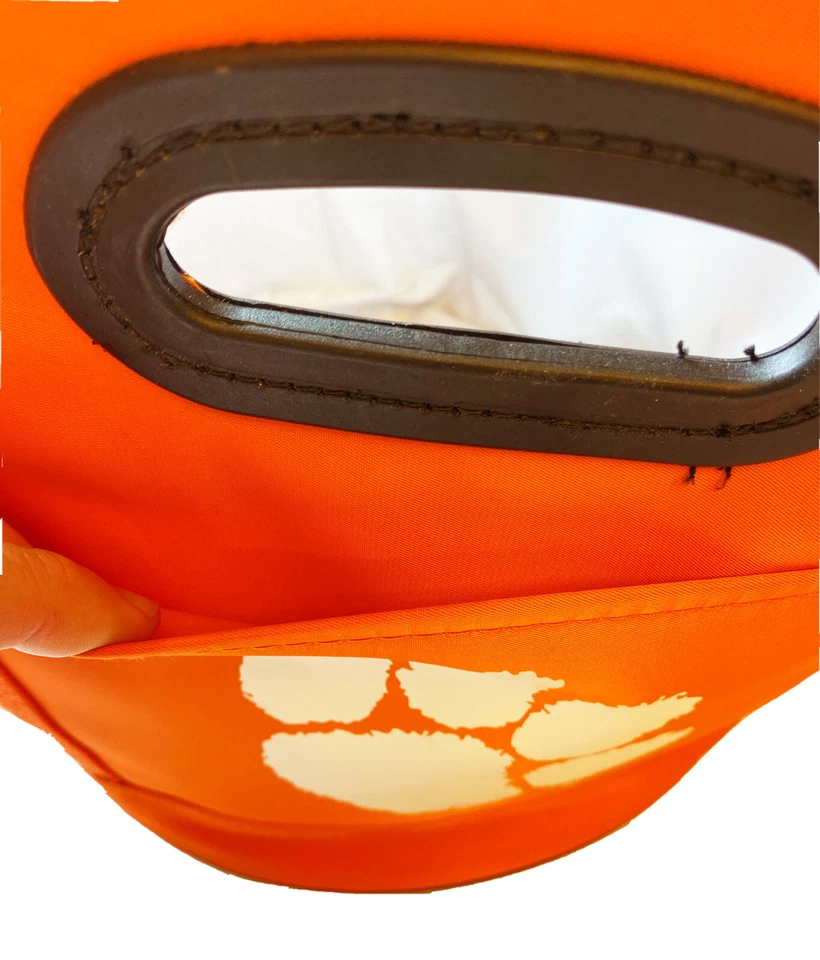 Clemson Tigers Party Bucket Cooler~Insulated~Built in Bottle Opener~Tailgating - Image 2 of 4