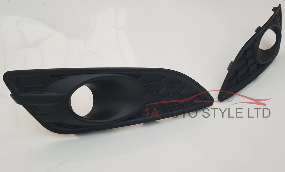 Rejillas antiniebla de malla de panal para Ford Fiesta Zetec S mk7.5 2013+ Foto 3 de 4