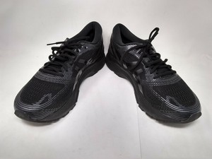 asics gel nimbus 21 black black