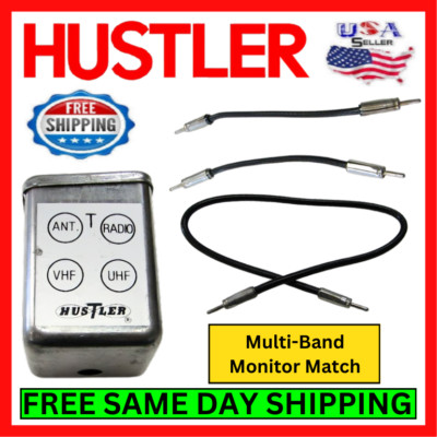 Hustler LY-5 Multi-Band Monitor Match For AM/FM, Lo-High-VHF/UHF for Reception
