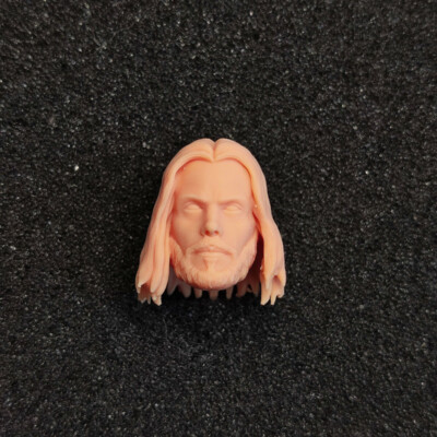 1/12 Scale Long Hair Morbius Jared Leto Head Sculpt Unpainted Fit 6'' ML Figure